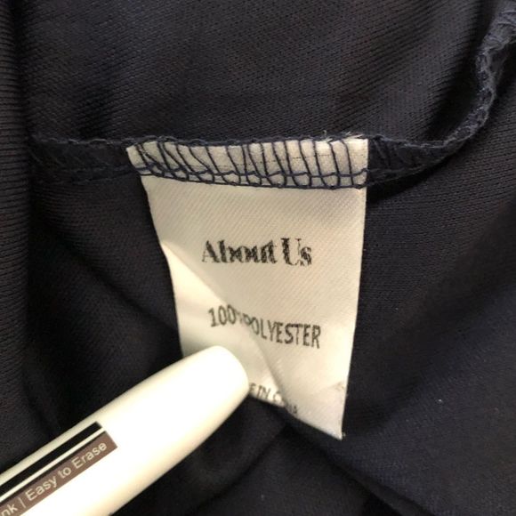 About Us Dulipa Dress in Navy Floral Off Shoulder Mini Dress size Small Revolve - Picture 12 of 15